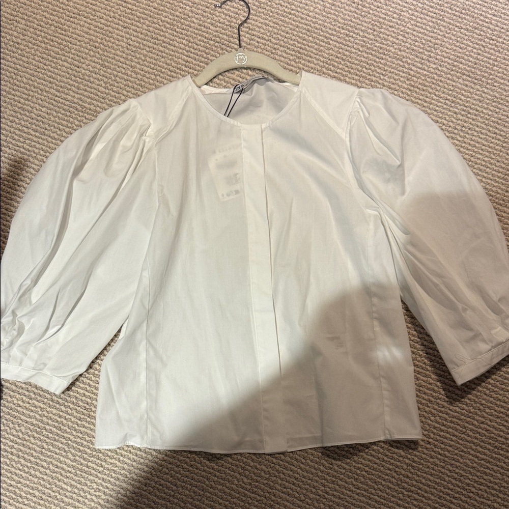 Zara Cream Blouse